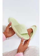 Dámské lehké zelené pěnové žabky model 21653091 - Boto Dámské lehké zelené pěnové žabky model 21653091 - Boto