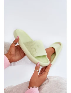 Dámské lehké zelené pěnové žabky model 21653091 - Boto