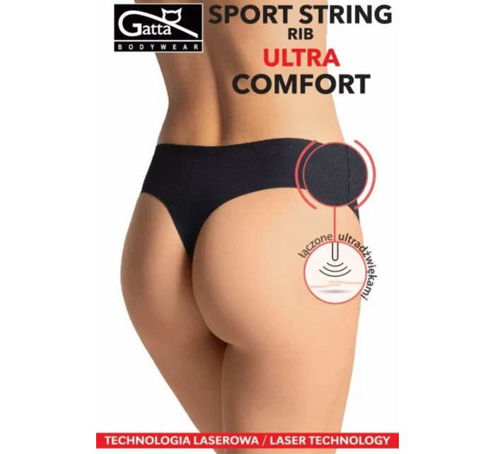 Dámské kalhotky - SPORT STRING RIB ULTRA COMFORT