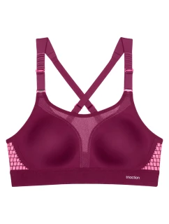 Dámská podprsenka Triaction Extreme Lite N EX - UNKNOWN - vínová 3328 - TRIUMPH