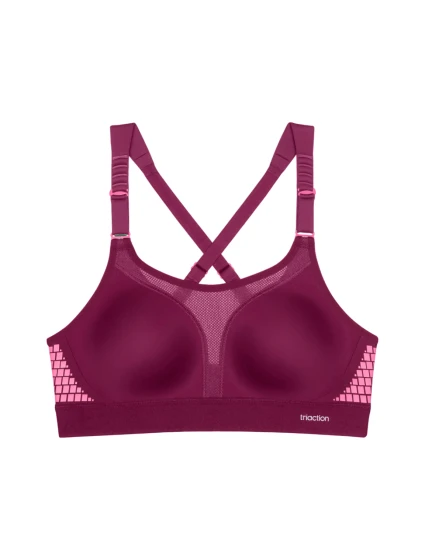 Dámská podprsenka Triaction Extreme Lite N EX - UNKNOWN - vínová 3328 - TRIUMPH