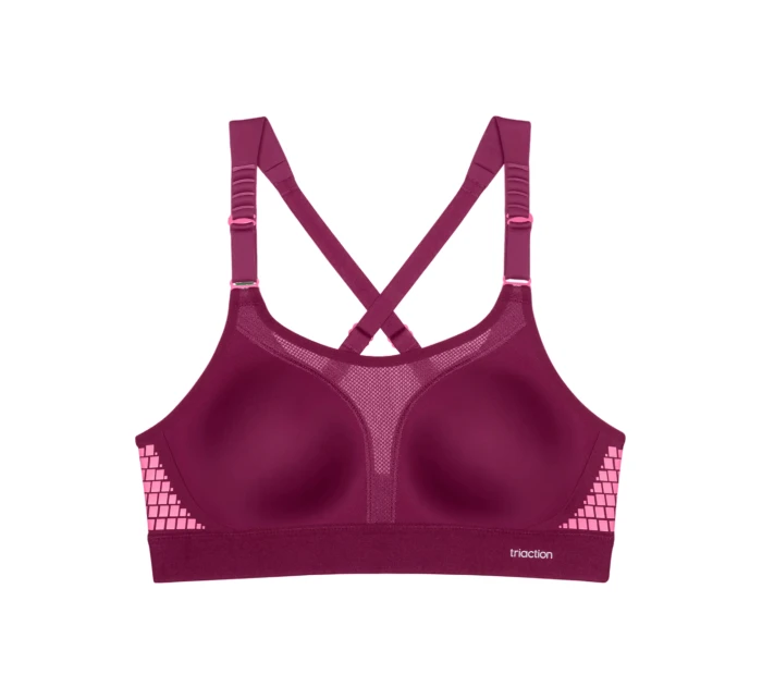 Dámská podprsenka Triaction Extreme Lite N EX - UNKNOWN - vínová 3328 - TRIUMPH