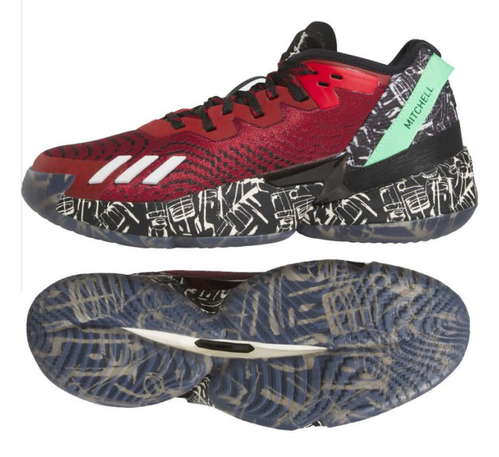 Unisex basketbalové boty D.O.N.Vydání 4 IF2162 - Adidas 
