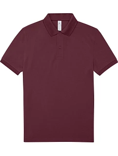 B&C My Polo 180 Piqué polo model 22537550 burgundy