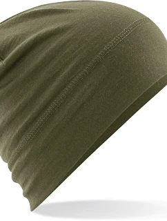 Beechfield B 370 Merino čepice 53.0370 military green