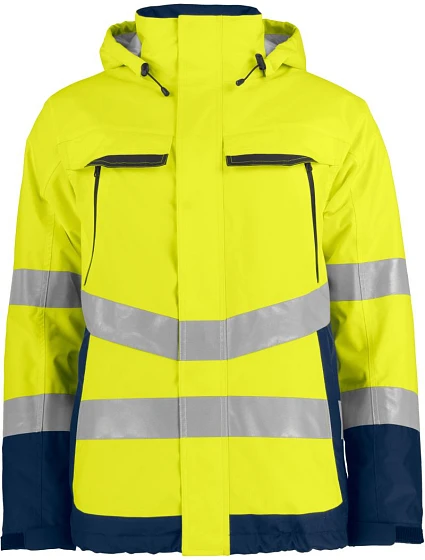 ProJob 6441 Padded Jacket Polstrovaná bezpečnostní bunda 64.6441 hi vis yellow/navy ProJob 6441 Padded Jacket Polstrovaná bezpečnostní bunda 64.6441 hi vis yellow/navy