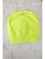 Dámská čepice Irmina K333 green neon Dámská čepice Irmina K333 green neon