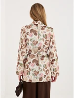 Marynarka IT MA model 22102632 brązowy - FPrice Marynarka IT MA model 22102632 brązowy - FPrice