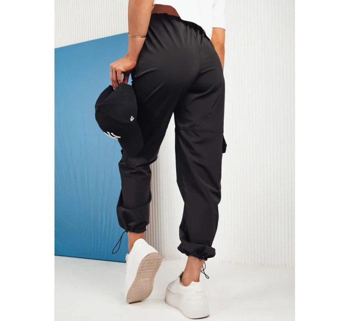 Couture Queen dámské padákové kalhoty černé FashionStreet UY1677 Couture Queen dámské padákové kalhoty černé FashionStreet UY1677