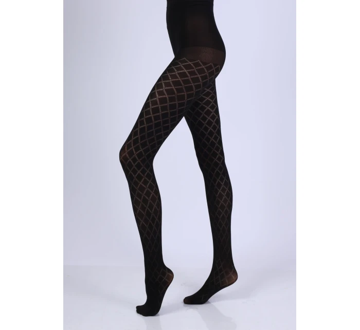 Punčocháče Knittex 22504 Diamora 3D 50 den 5-XL-6-XL