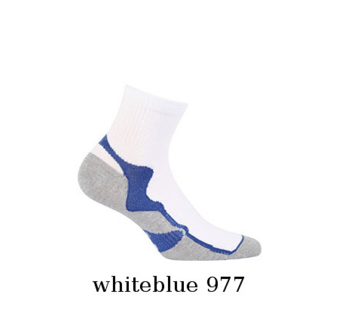 Pánské kotníkové ponožky Wola W 94.1N4 Ag+