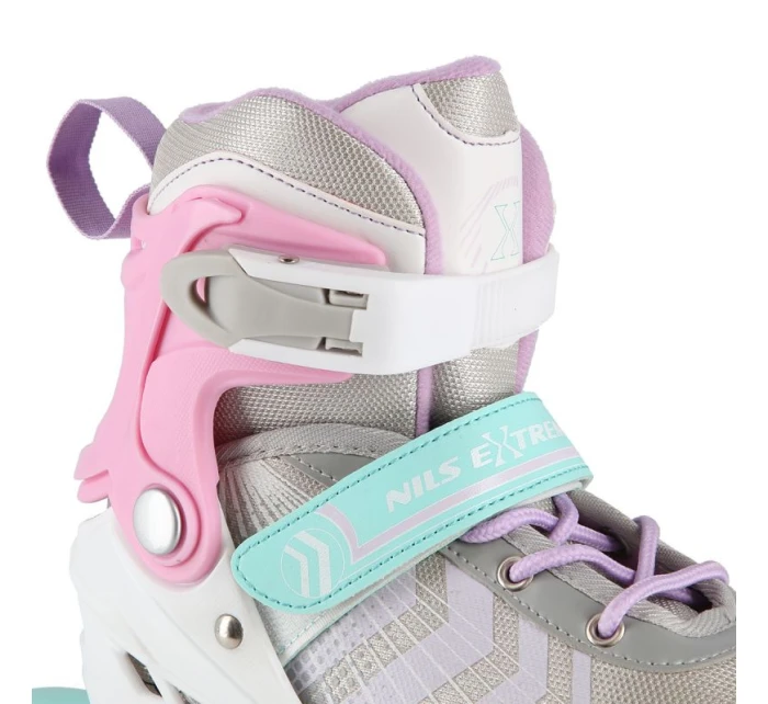 růžové inline brusle velikosti s velikosti model 21810812 - Nils Extreme růžové inline brusle velikosti s velikosti model 21810812 - Nils Extreme