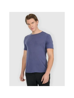 Pánské trekingové tričko z merino vlny model 21816729 - 4F