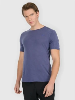 Pánské trekingové tričko z merino vlny model 21816729 - 4F