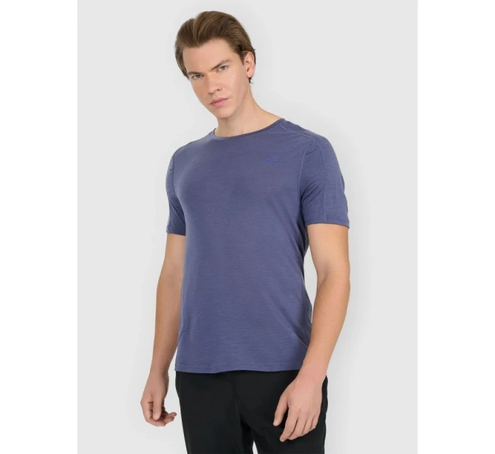 Pánské trekingové tričko z merino vlny model 21816729 - 4F Pánské trekingové tričko z merino vlny model 21816729 - 4F