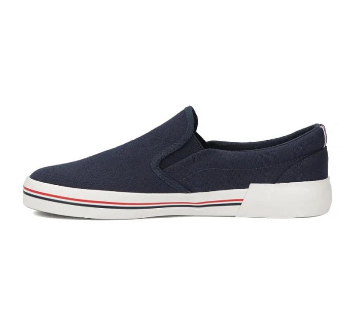 Pánské slip on tenisky námořnická modř Filippo MTN7792