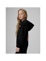 Dívčí volná mikina s kapucí 4F 4FJRSS26TSWSF2902-20S Dívčí volná mikina s kapucí 4F 4FJRSS26TSWSF2902-20S