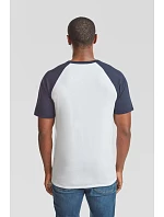 Baseball T tričko white/black model 22532786 - Fruit of the Loom Baseball T tričko white/black model 22532786 - Fruit of the Loom