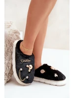 Pantofle S Přívěsky Černé model 21680849 - Boto Pantofle S Přívěsky Černé model 21680849 - Boto