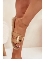 Dámské Plné Sandály S Dekorativním Detalem Béžové Artiker 56C1335 Dámské Plné Sandály S Dekorativním Detalem Béžové Artiker 56C1335