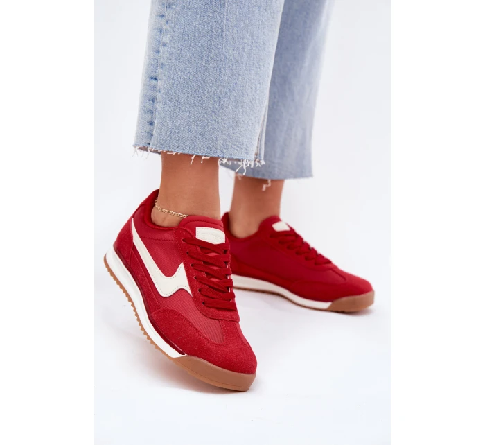 Dámské Sportovní Boty Tenisky Červené Zerina