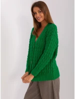 Sweter BA SW  zielony model 18985241 - FPrice