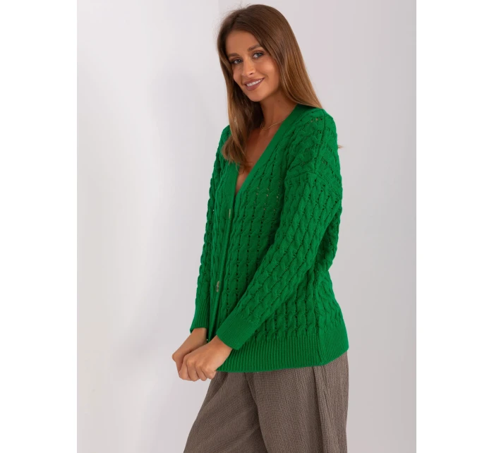 Sweter BA SW  zielony model 18985241 - FPrice