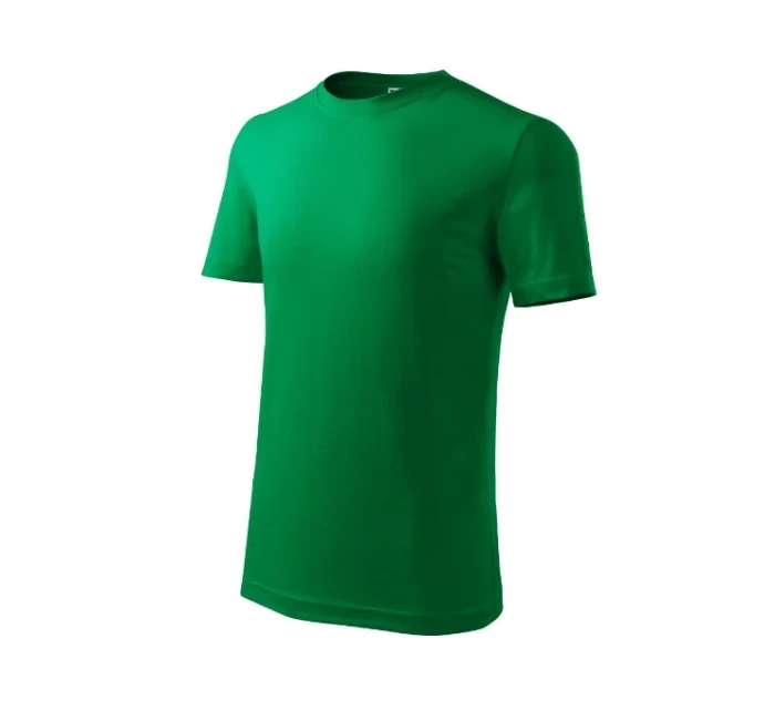 Classic New tričko dětské středně zelená