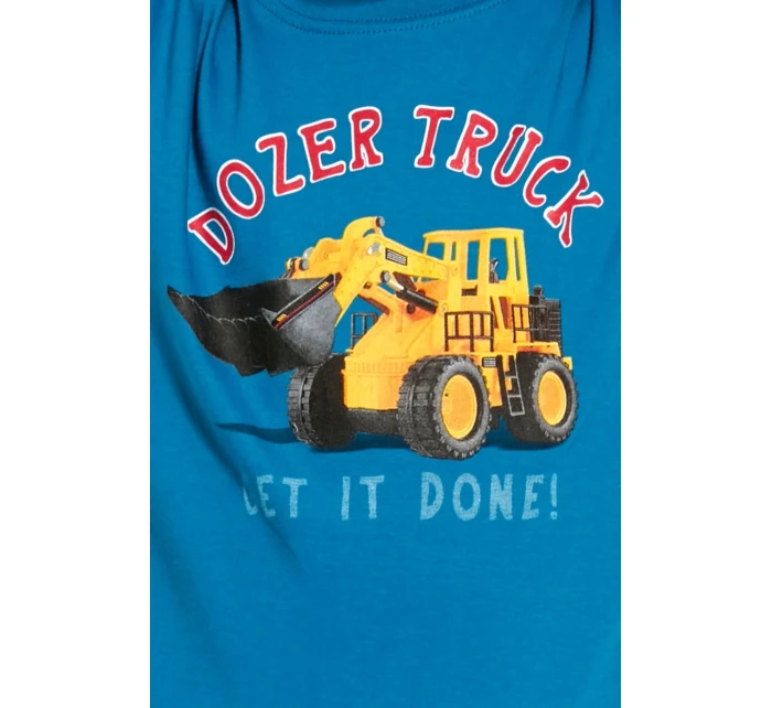 Chlapecké pyžamo 478/117  Dozer truck - CORNETTE