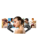 Bezdrátová sluchátka GIEWONT RealSound PRO ANC ENC GWS800-1 Black