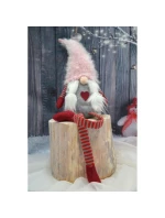 DÁMA TRPASLÍK S HUŇATÝM KLOBOUKEM 45+36CM