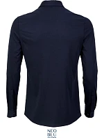 Men Košile s dlouhým rukávem night blue model 22499710 - NEOBLU Men Košile s dlouhým rukávem night blue model 22499710 - NEOBLU