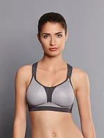 dynamiX star sportovní podprsenka X-Back 5537 heather grey - Active