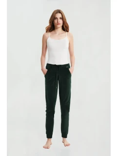 Sametové kalhoty s vysokým pasem model 20515761 - Vamp