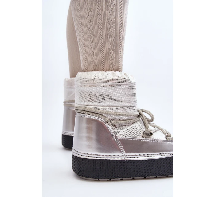 Dámské zimní boty se šněrováním model 21644972 - Boto Dámské zimní boty se šněrováním model 21644972 - Boto