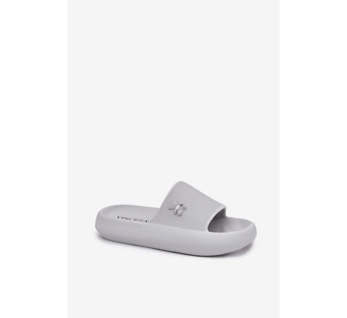 Dámské Pěnové Sandály Na Platformě S  Šedé model 21697225 - VINCEZA