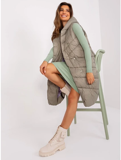 Kamizelka model 18862046 khaki - FPrice