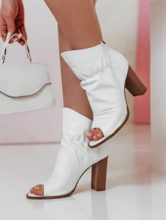 Dámské lodičky na jehlovém podpatku BOOTSER white FashionStreet ZY0814
