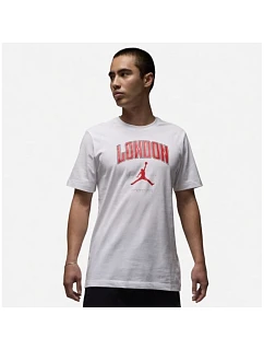 Pánské tričko Air Jordan London City Jumpman White - HQ0398-100