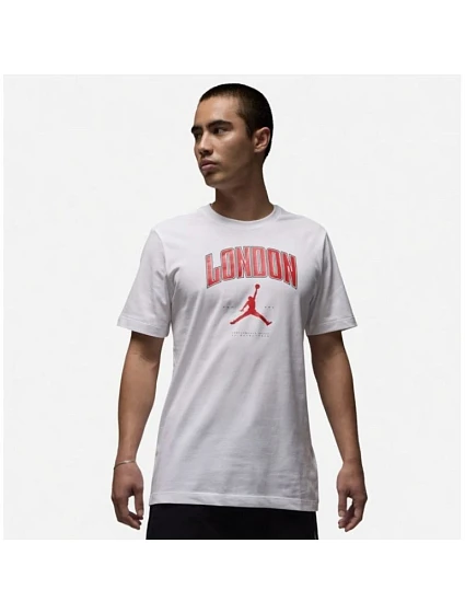 Pánské tričko Air Jordan London City Jumpman White - HQ0398-100 Pánské tričko Air Jordan London City Jumpman White - HQ0398-100