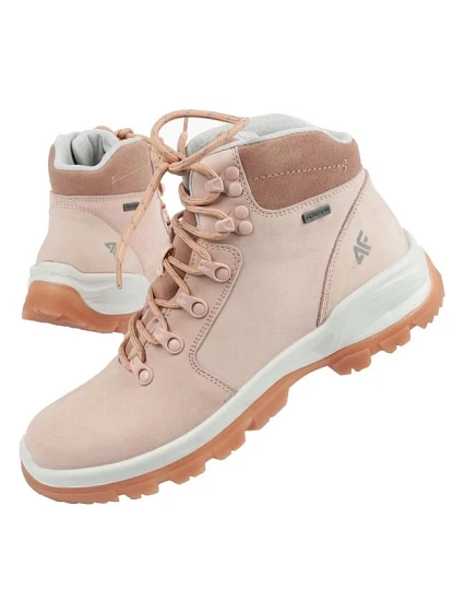 Dámská trekingová obuv model 17758480 růžová - 4F