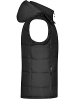 Daiber JN 1005 Dámská prošívaná vesta s kapucí 02.1005 black Daiber JN 1005 Dámská prošívaná vesta s kapucí 02.1005 black