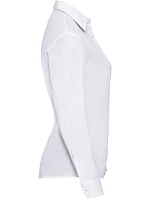 Russell Athletic 934F Popelínová halenka s dlouhým rukávem 11.934F white Russell Athletic 934F Popelínová halenka s dlouhým rukávem 11.934F white