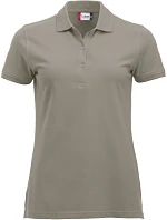 Classic Marion S/S Dámské piqué polo z těžké bavlny model 22457325 silver - Clique Classic Marion S/S Dámské piqué polo z těžké bavlny model 22457325 silver - Clique