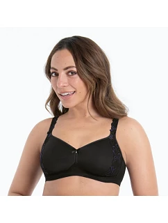 Suzette soft podprsenka košíčky se spacer-výztuží 5256 black - RosaFaia