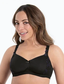 soft podprsenka košíčky se  black RosaFaia model 22108635 - Rosa Faia