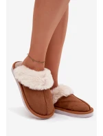 pantofle s kožešinou Camel model 21772494 - Boto