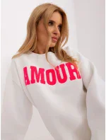 Bluza EM BL 617 model 18955210 ecru - FPrice Bluza EM BL 617 model 18955210 ecru - FPrice