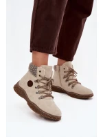 Zateplené dámské trapery Zenaya – světle béžové Zateplené dámské trapery Zenaya – světle béžové