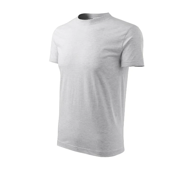 Classic tričko unisex světle šedý melír Classic tričko unisex světle šedý melír